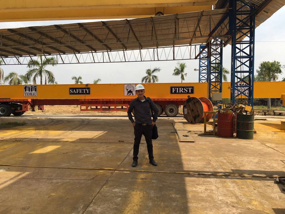 Vận chuyển và lắp đặt dầm cẩu về KCN Mỹ Phước 3