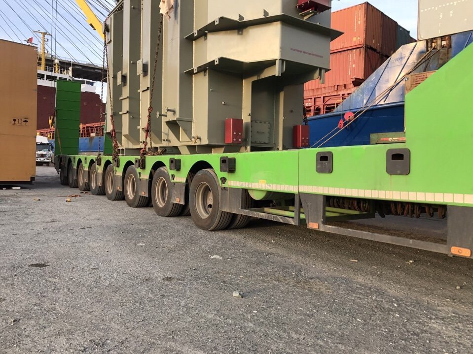 Các tuyến vận chuyển và địa điểm trung chuyển hàng hóa tại phía nam