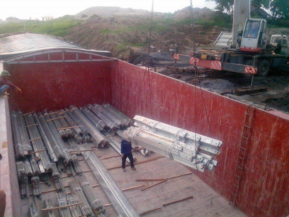 vận chuyển thép cho vincom Cần Thơ